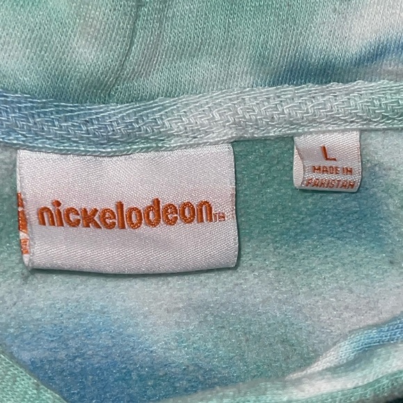 Nickelodeon Sweatshirt Adult Large Cartoon Tie Dye Hoodie Sweater. - Picture 6 of 6